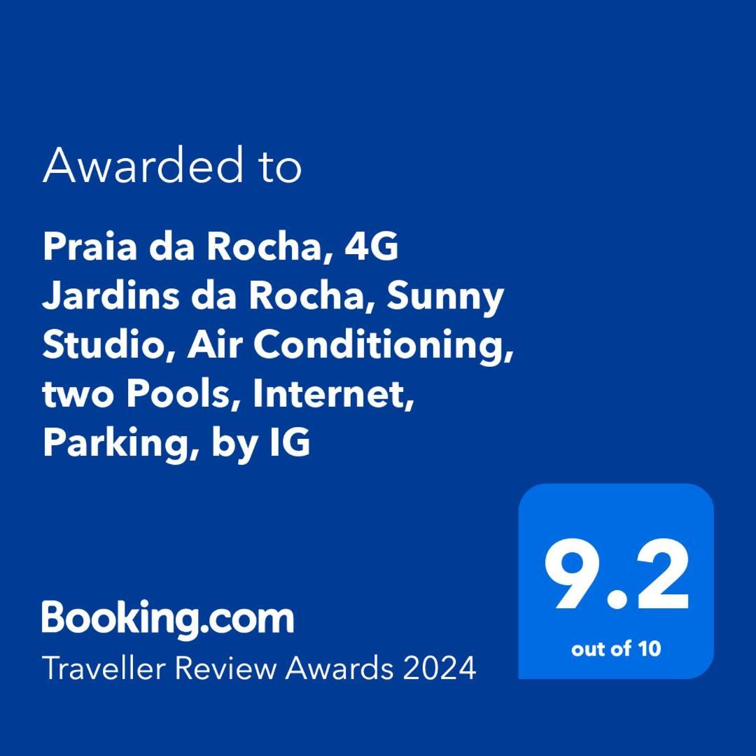Praia Da Rocha, 4G Jardins Da Rocha, Sunny Studio, Air Conditioning, Two Pools, Internet, Parking, By Ig Portimão Exterior photo